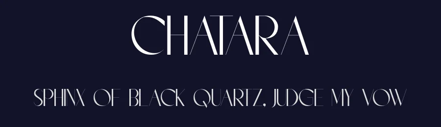 Chatara by Saxofont — Sans Serif Font — thumbnail 2