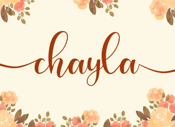 Chayla Font by niyos.studio — Script Handwritten Font