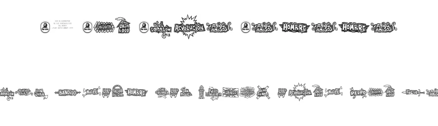 FE Che Viva Banana by Font Environment — Dingbats Font