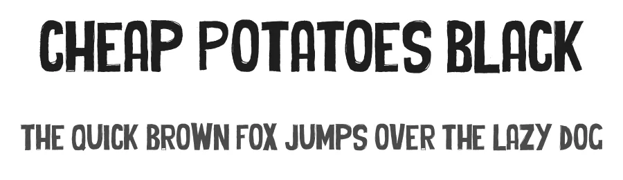 Cheap Potatoes Black