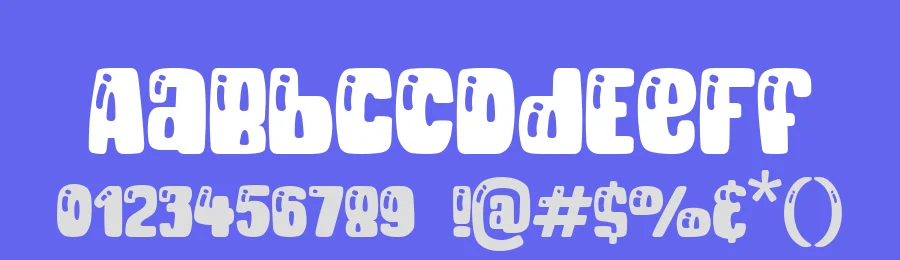 Cheeky Bite Shine by Amber Nest — Decorative Font — thumbnail 3