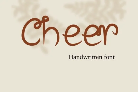 Cheer Font by Temtemdesign β Script Handwritten Font