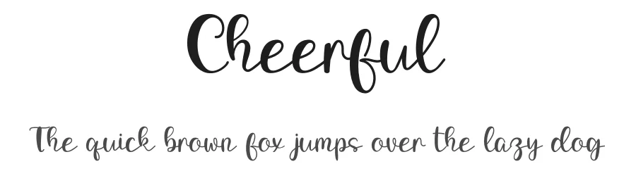Cheerful
