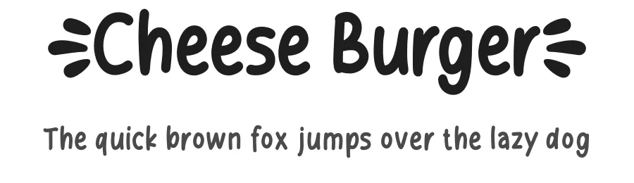 Cheese Burger