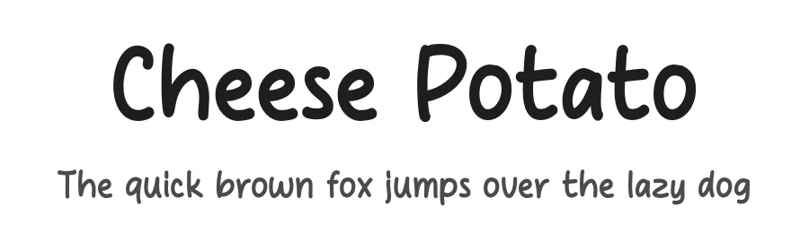 Cheese Potato