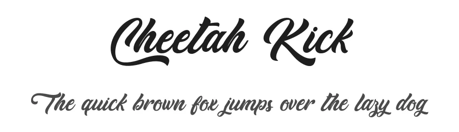 Cheetah Kick