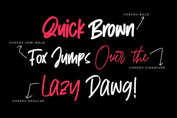 Chekov Font by Maulana Creative — Script Handwritten Font — thumbnail 4