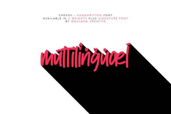 Chekov Font by Maulana Creative — Script Handwritten Font — thumbnail 7