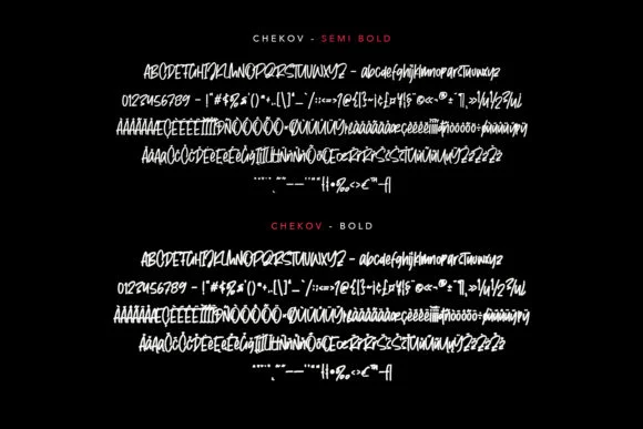 Chekov Font by Maulana Creative — Script Handwritten Font — thumbnail 8
