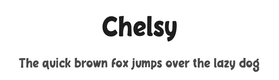 Chelsy by Maulana Creative — Decorative Font