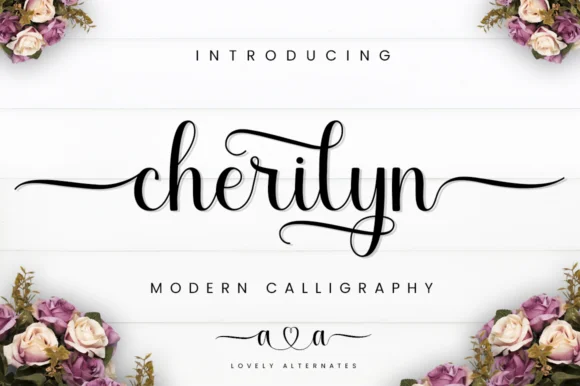 Cherilyn Font by Manjalistudio — Script Handwritten Font