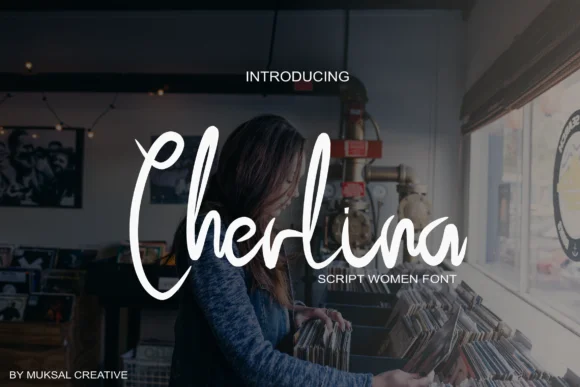 Cherlina Font by Muksal Creative — Script Handwritten Font
