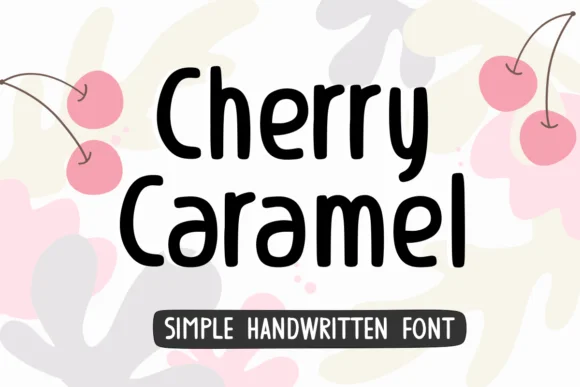 Cherry Caramel Font by Deedeetype — Script Handwritten Font