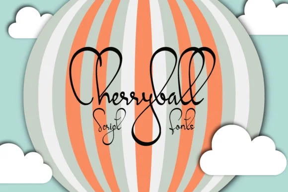 Cherryball Font by emanesdsign — Script Handwritten Font