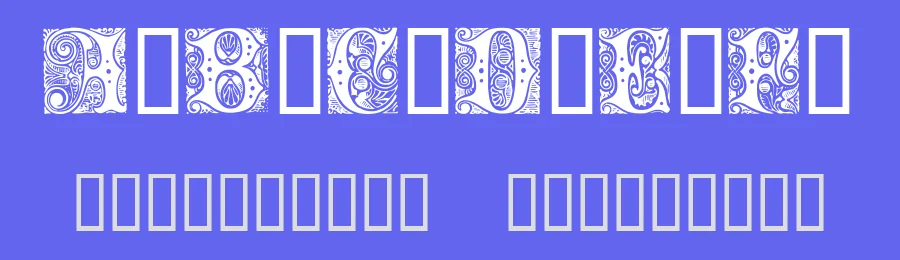 Cheshire Initials by House of Lime — Decorative Font — thumbnail 3