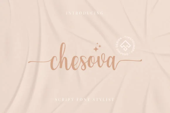 Chesova Font by Crealova — Script Handwritten Font