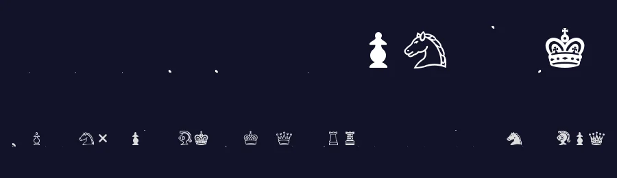 Chess Condal by Armando Hernandez Marroquin — Dingbats Font — thumbnail 2