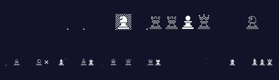 Chess Marroquin by Armando Hernandez Marroquin — Dingbats Font — thumbnail 2