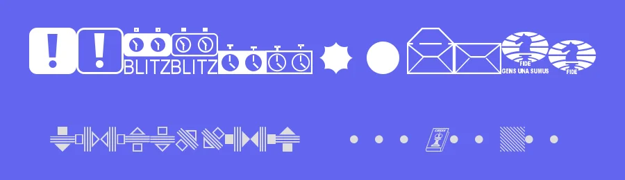 Chess Miscel by Armando Hernandez Marroquin — Dingbats Font — thumbnail 3