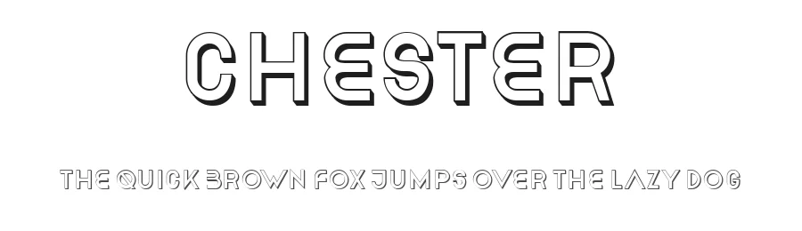 Chester by Vladimir Nikolic — Sans Serif Font