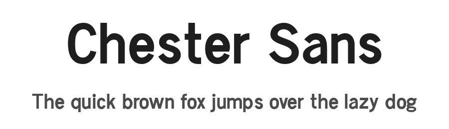 Chester Sans