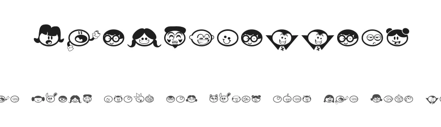 Chickabiddies by Fontalicious — Dingbats Font