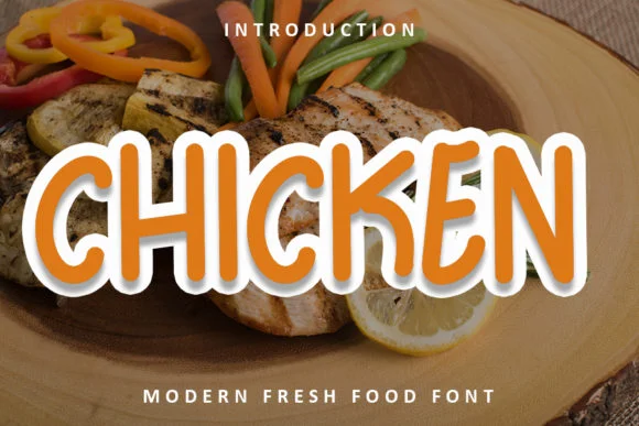 Chicken Font by FL Space by FL Space — Script Handwritten Font
