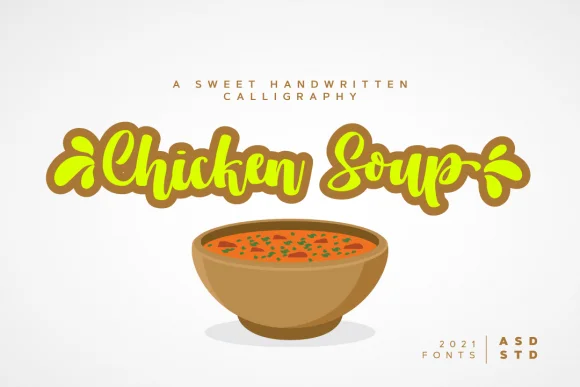 Chicken Soup Font by Asd Studio — Script Handwritten Font