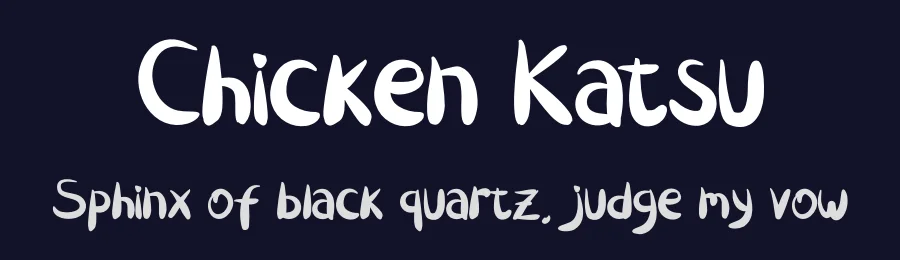 Chicken Katsu by MaknaStudio — Script Handwritten Font — thumbnail 2