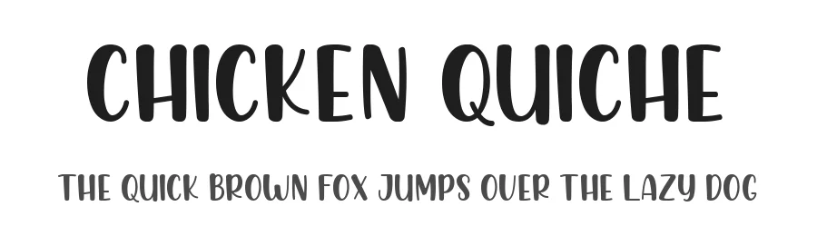 Chicken Quiche