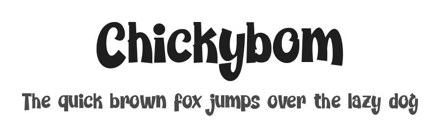Chickybom by DumadiStyle β Decorative Font