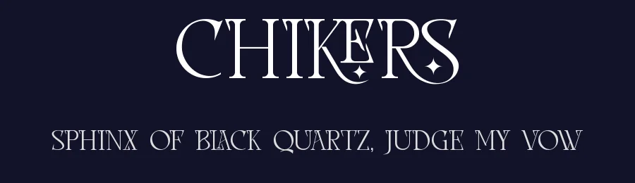 Chikers by Penatic Studio — Serif Font — thumbnail 2