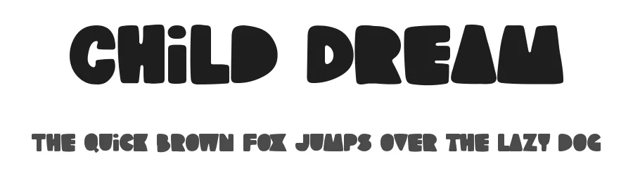 Child Dream by Tokokoo Studio — Decorative Font