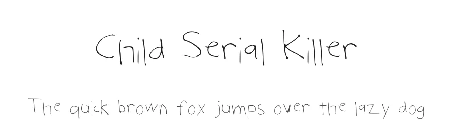 Child Serial Killer