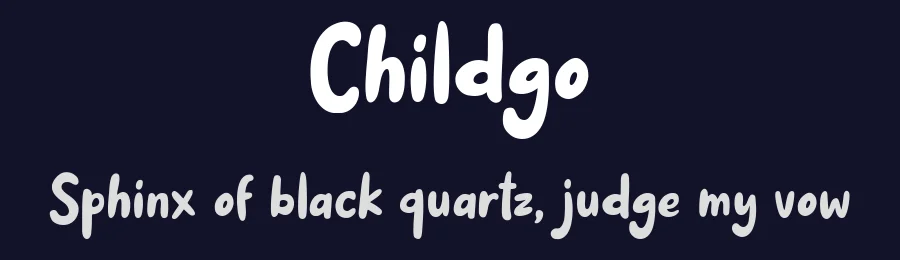 Childgo by Weape Studio — Decorative Font — thumbnail 2