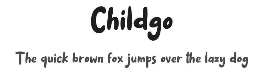 Childgo by Weape Studio — Decorative Font