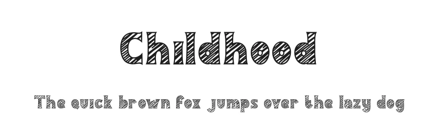 Childhood by Type Graphy β Decorative Font
