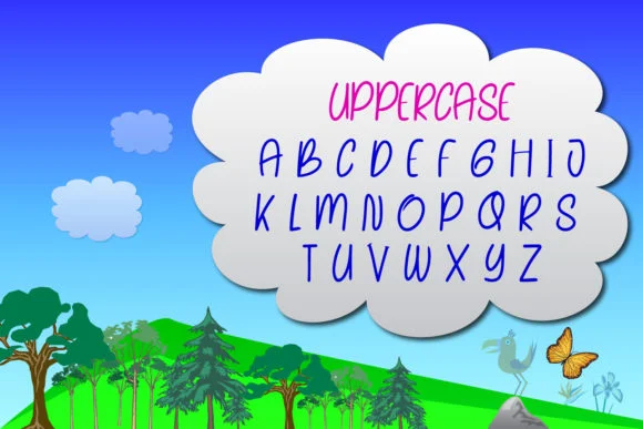 Children Font by Mahesa Design — Script Handwritten Font — thumbnail 2