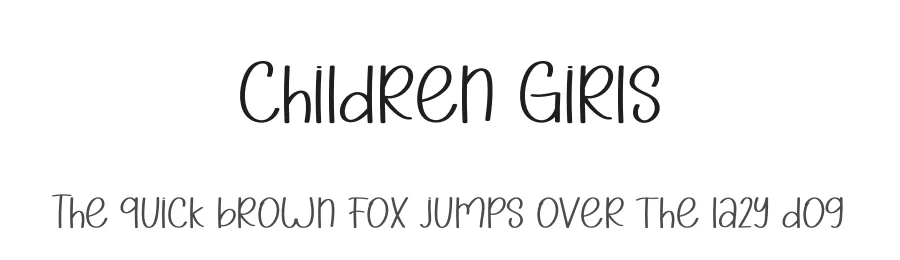 Children Girls