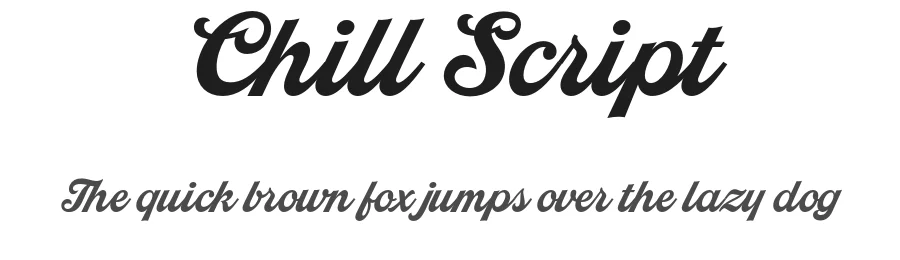 Chill Script