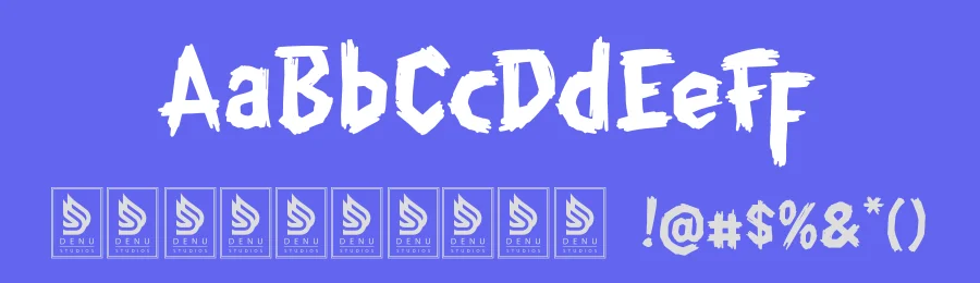 Chiller Mark by Denustudios — Decorative Font — thumbnail 3