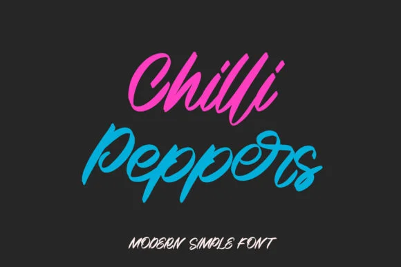 Chilli Peppers Font by thomasaradea — Script Handwritten Font