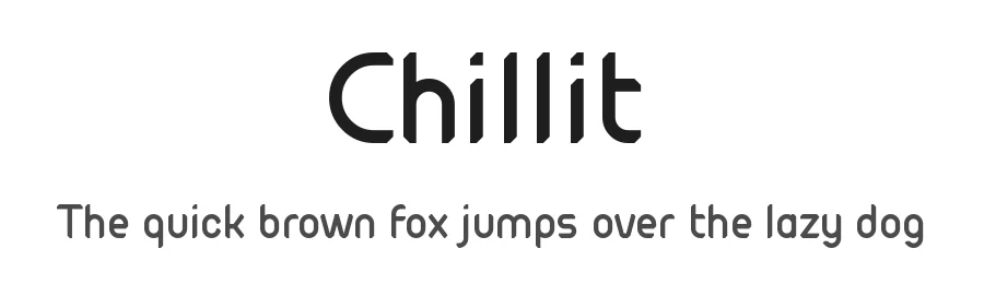 Chillit by Chequered Ink — Sans Serif Font