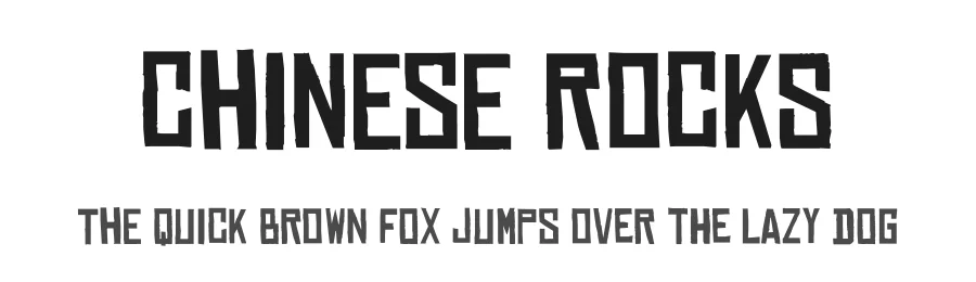 Chinese Rocks