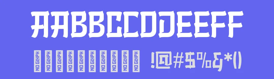Chinese Shangai by Nirmana Visual — Decorative Font — thumbnail 3