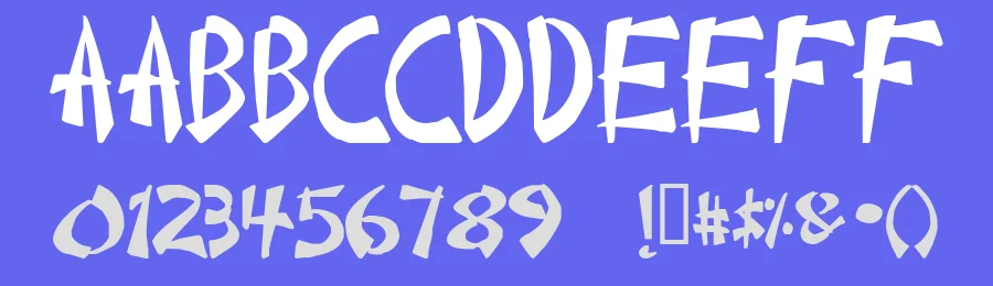 Chinese Takeaway by Pizzadude — Decorative Font — thumbnail 3