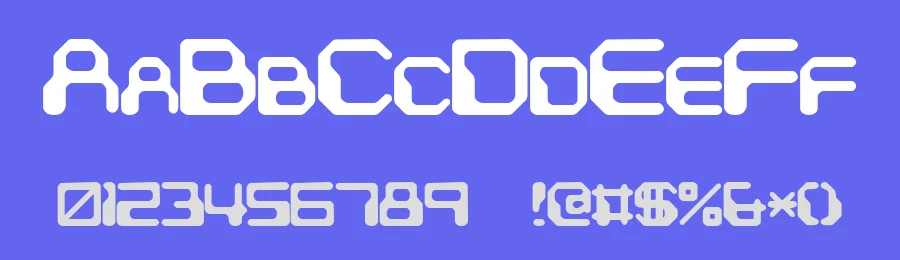 Chintzy CPU BRK by Ænigma — Display Font — thumbnail 3