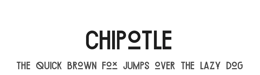 Chipotle by Samuel Lara — Sans Serif Font