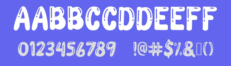 Choco Bubble by Rissyletter Studio — Decorative Font — thumbnail 3