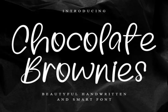 Chocolate Brownis Font by FreshTypeINK — Script Handwritten Font